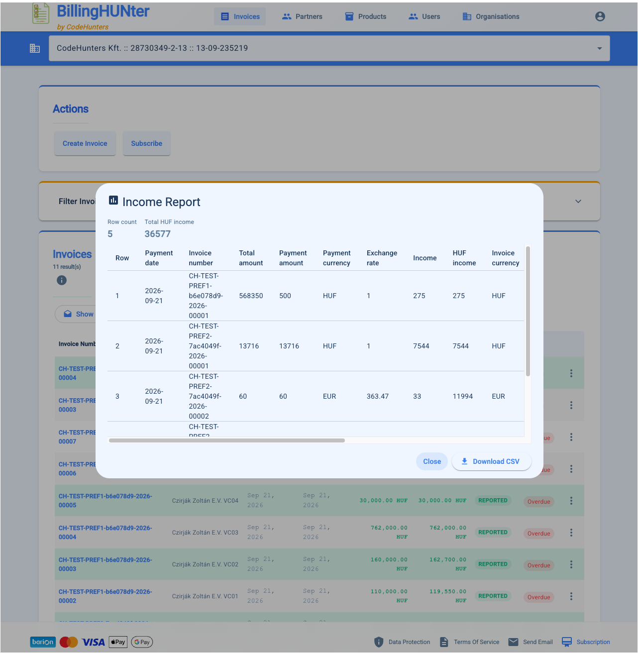 BillingHUNter — app screenshot 4